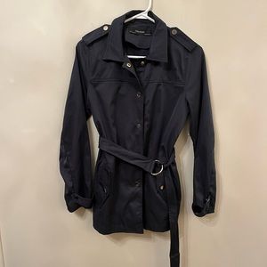 Zara Water Resistant Navy Blue Jacket